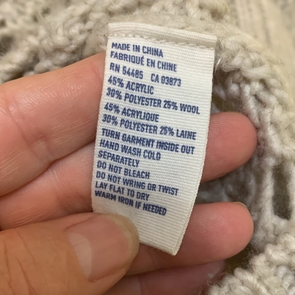 American Eagle Tribal Fair Isle Solid / Ooen Knit Boatneck Multicolor Sweater XL - Picture 11 of 17